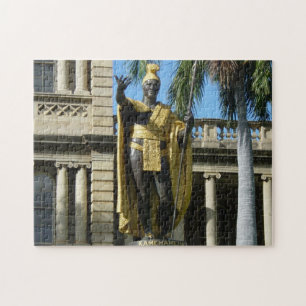 Puzzlespiel, König Kamehameha Puzzle