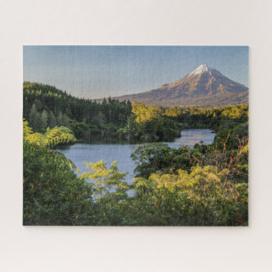 Puzzlespiel-Landschaft von Neuseeland - Taranaki Puzzle