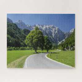Puzzlespiel-Landschaft von Slowenien - Logar Tal Puzzle