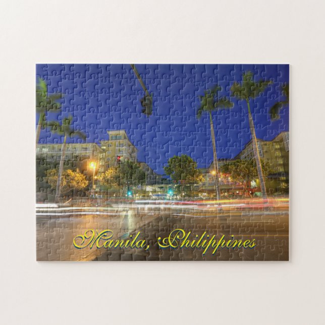 Puzzlespiel Manilas, Philippinen Puzzle (Horizontal)