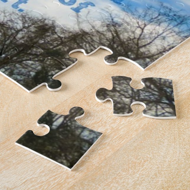 Puzzlespiel mit Schrift Puzzle (Seite)