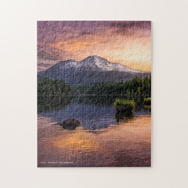 Puzzlespiel Mt. Shasta Puzzle (Vertikal)