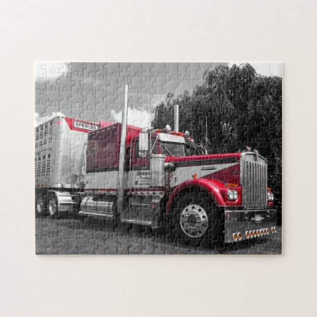 Puzzlespiel Spencers Kenworth W900A Puzzle (Horizontal)