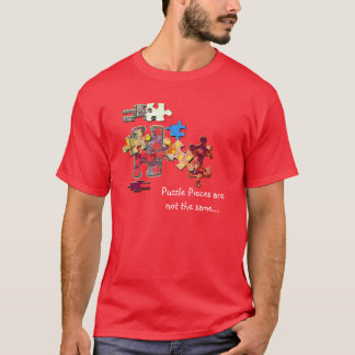 Puzzlespiel-Stücke sind nicht die selben… T-Shirt