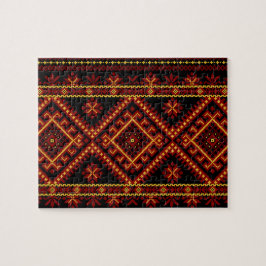 Puzzlespiel-ukrainisches Puzzle
