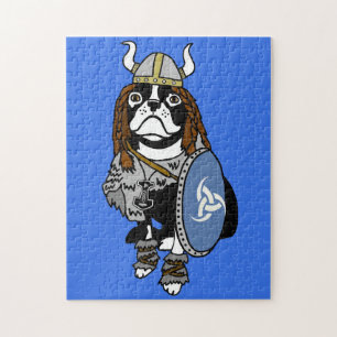 Puzzlespiel Vikings Boston Terrier Puzzle