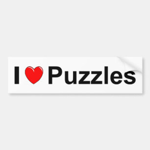 Puzzlespiele Autoaufkleber