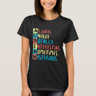 Puzzleteile für Autismus bei autistischer Liebe T-Shirt