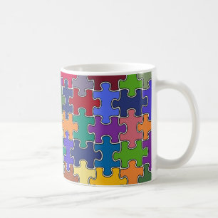 Puzzleteile Kaffeetasse