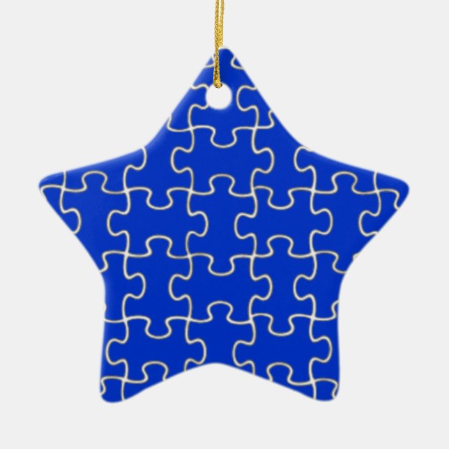 Puzzleteile Keramikornament (Vorne)