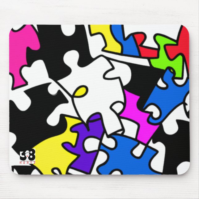 Puzzleteile Mousepad (Vorne)