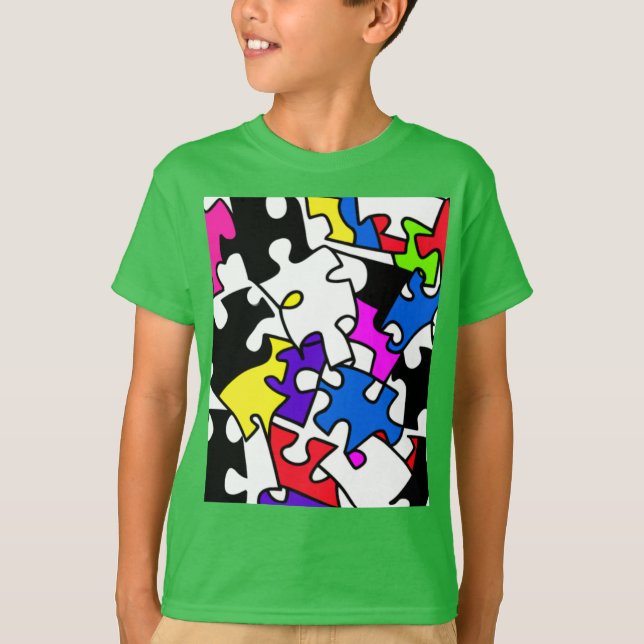 Puzzleteile T-Shirt (Vorderseite)