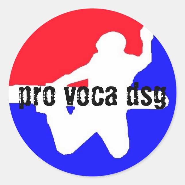 PVD-Methode Runder Aufkleber (Vorderseite)