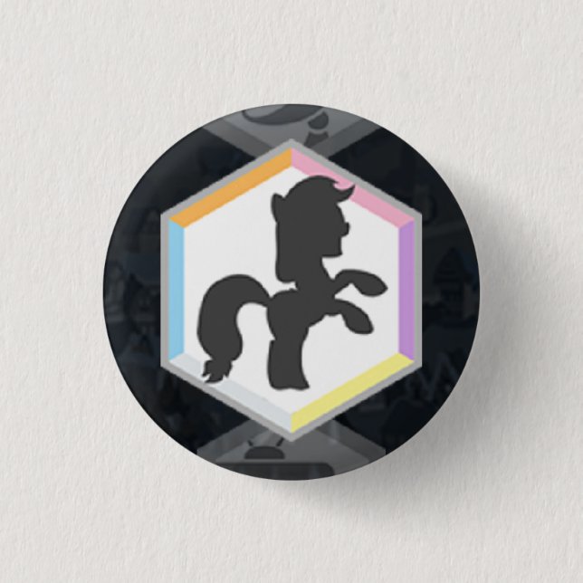 PVL ButtonHorse #1 Button (Vorderseite)