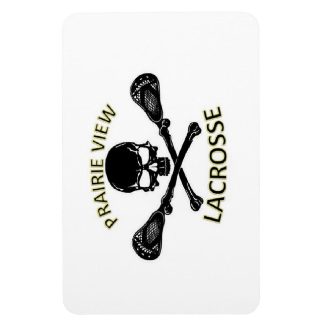 PVSkull und Sticks Magnet (Vertikal)