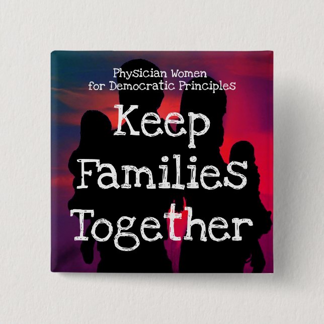 PWDP Familien-Knopf-Button Button (Vorderseite)