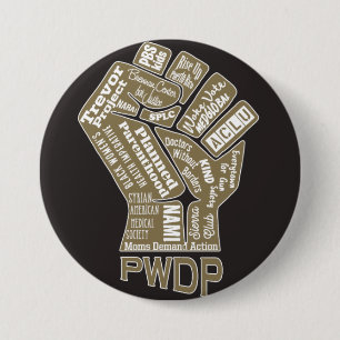 PWDP Faust-Knopf-Button Button