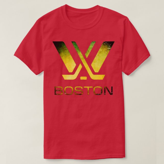 PWHL Boston bedrückt T-Shirt (Design vorne)