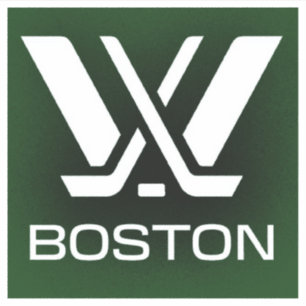PWHL Boston Hockey-Logo Aufkleber