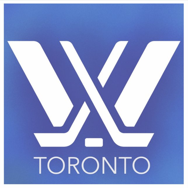 PWHL Toronto Logo-Aufkleber Aufkleber (Vorderseite)