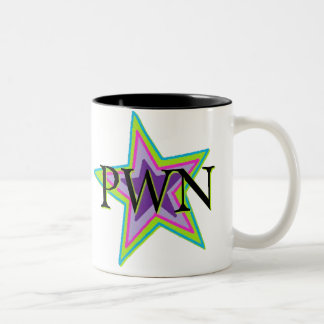 PWN-Star-Tasse Zweifarbige Tasse