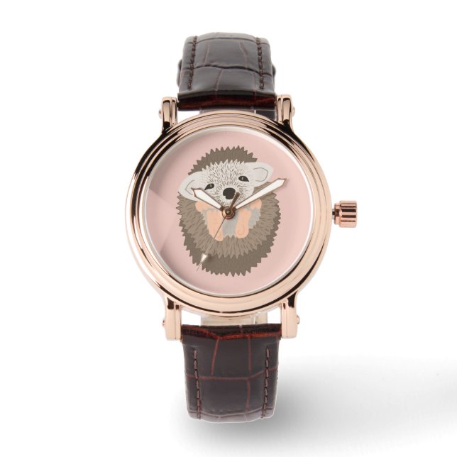 Pygmäischer Igel ist SO Niedlich! Armbanduhr (Vorderseite)