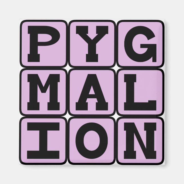 Pygmalion, Shaw Play Magnet (Vorne)