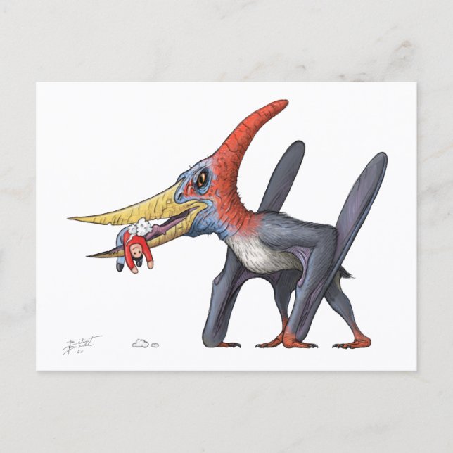 PygmyPets Pteranodon - Postkarte (Vorderseite)
