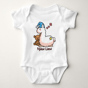Pyjama-Lama Baby Strampler