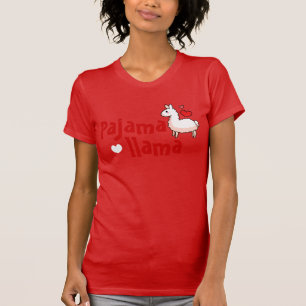 Pyjama-Lama-Pyjama-Spitze T-Shirt