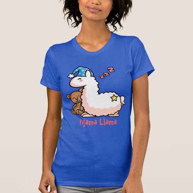 Pyjama-Lama T-Shirt (Vorderseite)