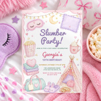 Pyjama Party Geburtstags-Schlafübernachtung für Mä