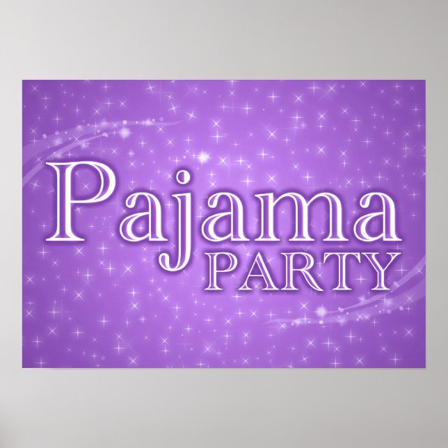 Pyjama Party : Starshine Poster (Vorne)