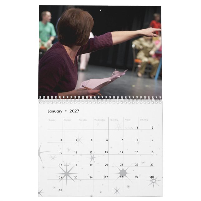 Pyjama-Spiel-Kalender Kalender (Jan 2027)