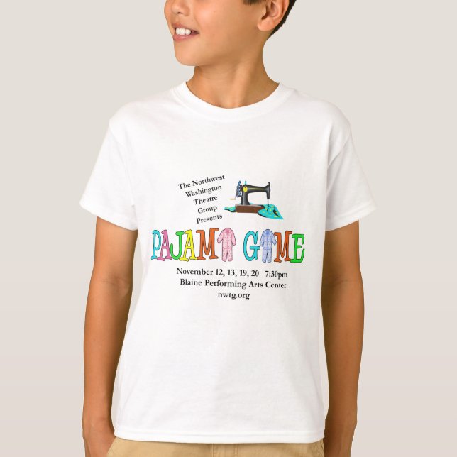 Pyjama-Spiel NWTG T-Shirt (Vorderseite)