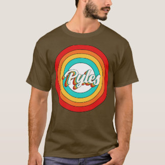 Pyles Name Shirt Vintag Pyles Circle