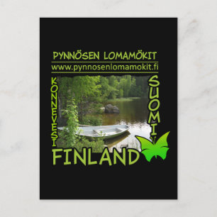 Pynnous Lomamökit postcard - anpassen Postkarte
