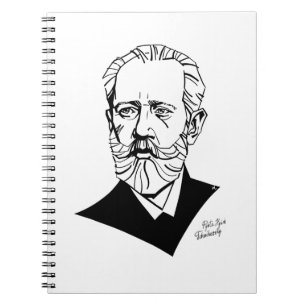 Pyotr Tchaikovsky Notizblock