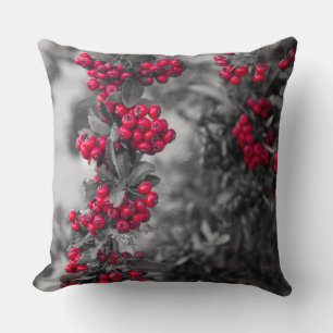 Pyracantha-Beeren-Wurfkissen Kissen