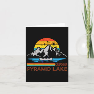 Pyramid Lake California Karte