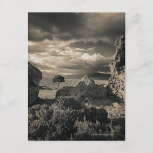 Pyramid Lake, Nevada 2 Postkarte