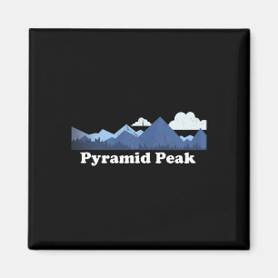 Pyramid Peak Bygger New York Ny Klettern Wandern Magnet