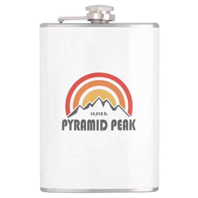 Pyramid Peak Flachmann (Vorderseite)
