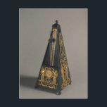 Pyramidal Metronom, 1815 Postkarte<br><div class="desc">Pyramidal Metronom,  1815 | von Johann Nepomuk Maelzel oder Malzel | Art Location: Museo de la Musique - Cite de la Musique,  Paris,  Frankreich | Österreichische Künstlerin | Image Collection number: XIR154909</div>