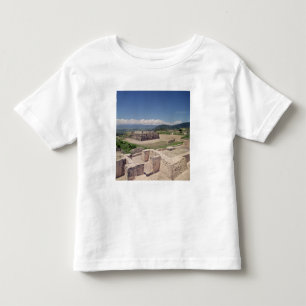 Pyramide der mit Federn versehenen Schlange Kleinkind T-shirt