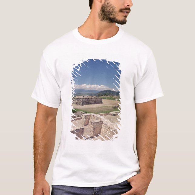 Pyramide der mit Federn versehenen Schlange T-Shirt (Vorderseite)