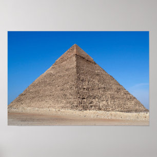 Pyramide des Cheops - Kairo, Ägypten Poster