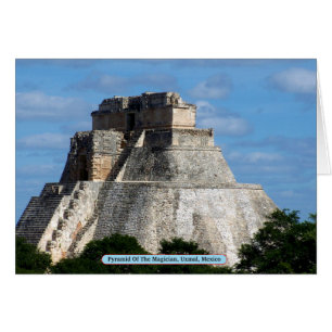 Pyramide des Magier, Uxmal, Mexiko