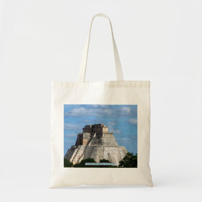 Pyramide des Magier, Uxmal, Mexiko Tragetasche (Vorne)