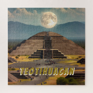 Pyramide des Mondes, Teotihuacan, Mexiko-Reise Puzzle